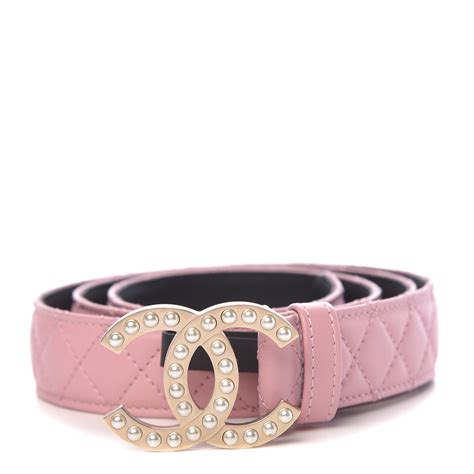 pink chanel belt|Chanel belts.